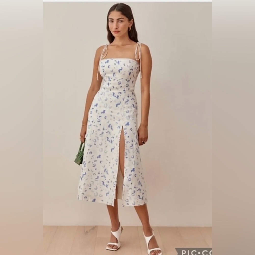 Reformation linen dress